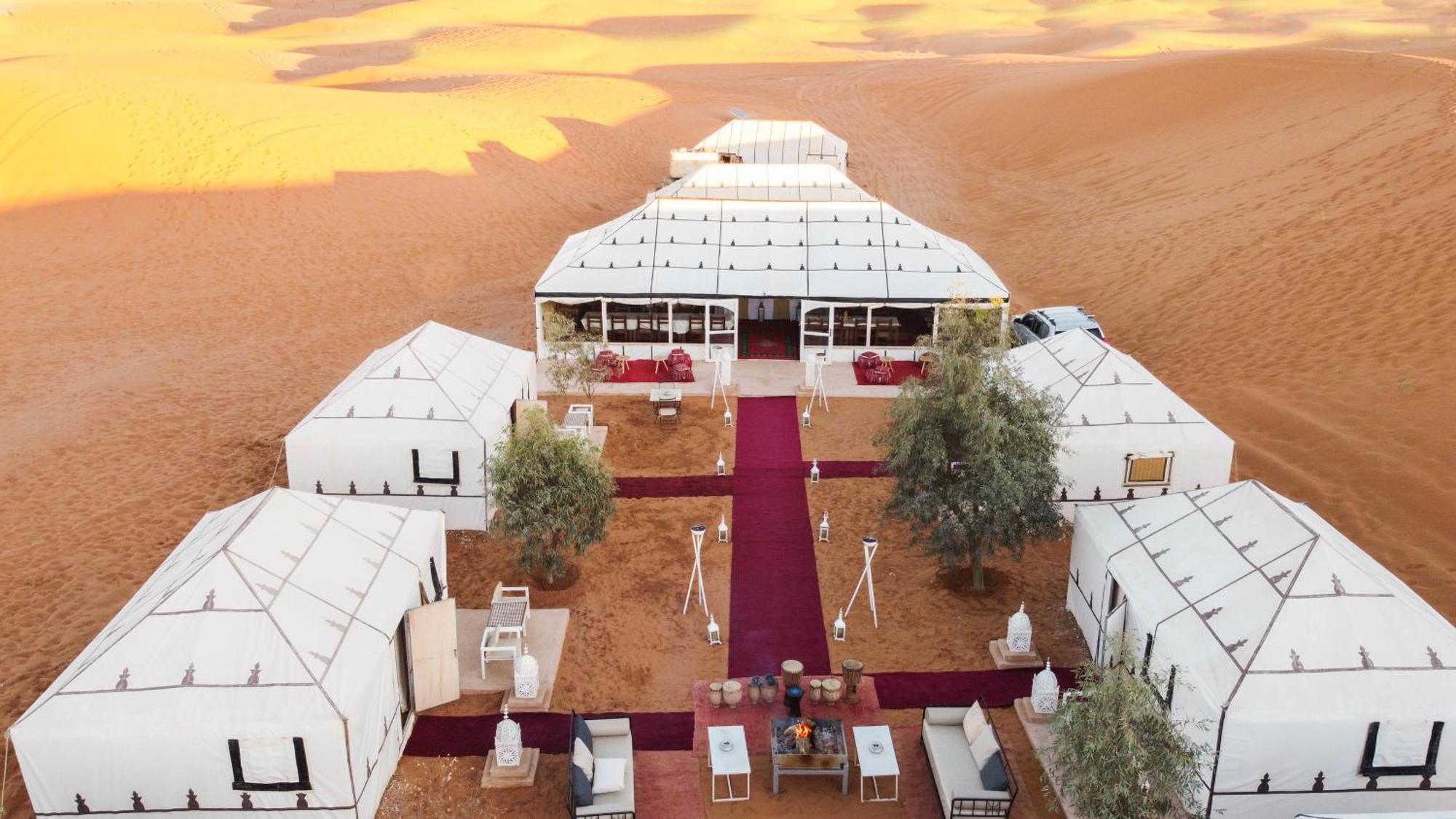 Luxury Camp Chebbi Hotel Merzouga Exterior photo