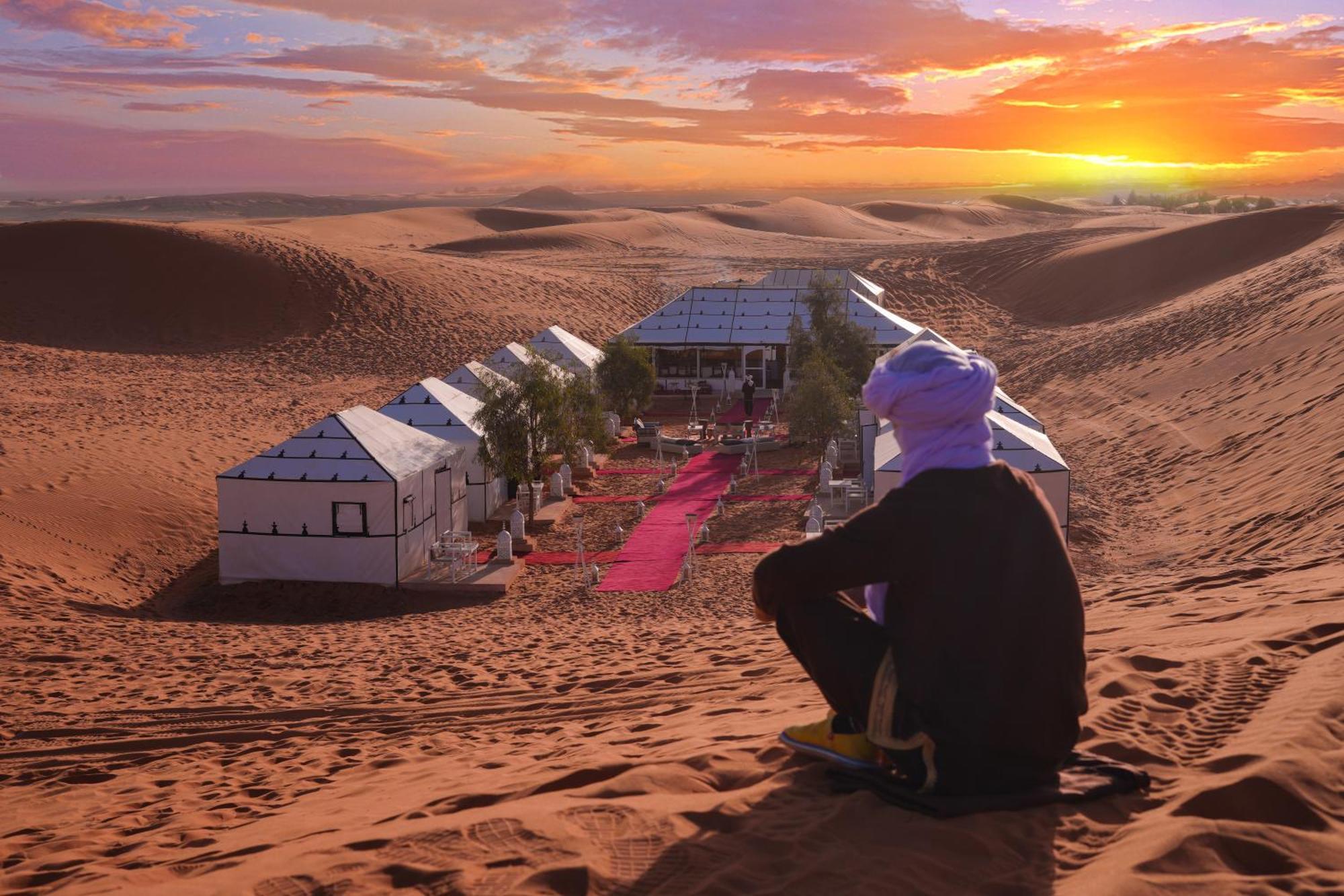 Luxury Camp Chebbi Hotel Merzouga Exterior photo