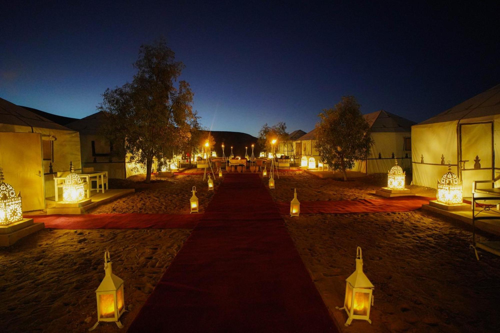 Luxury Camp Chebbi Hotel Merzouga Exterior photo