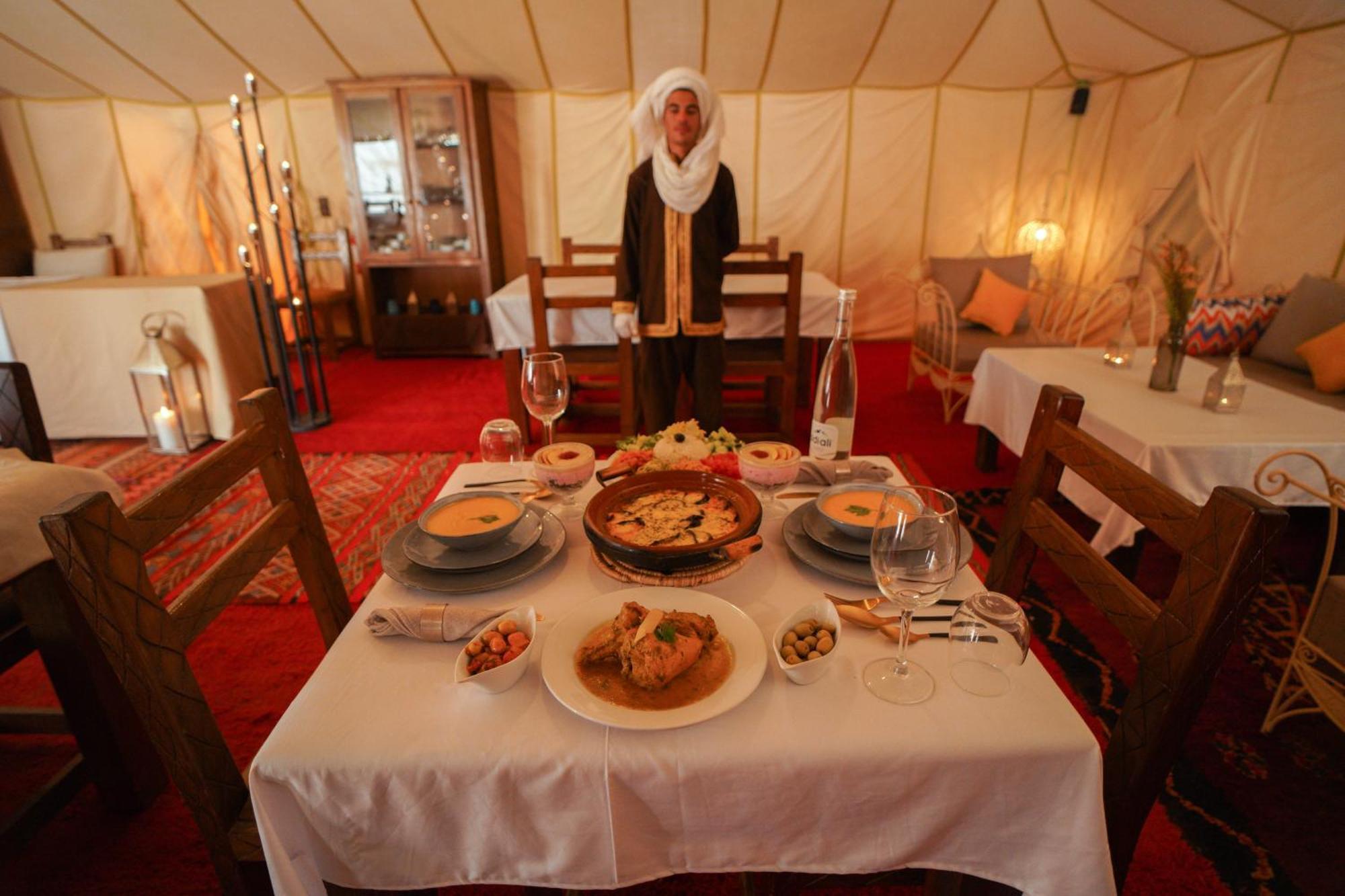 Luxury Camp Chebbi Hotel Merzouga Exterior photo