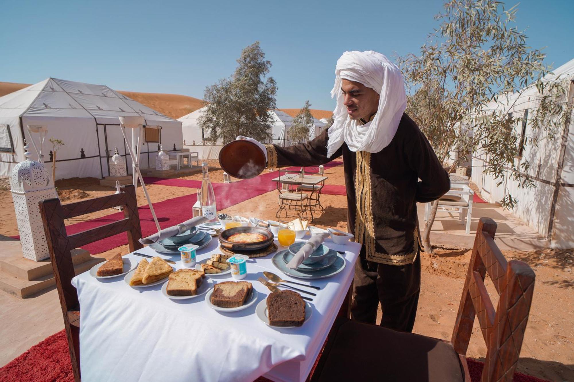 Luxury Camp Chebbi Hotel Merzouga Exterior photo